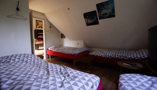 Habitación cuádruple económica, 1 habitación, no fumadores (Nr. 2)