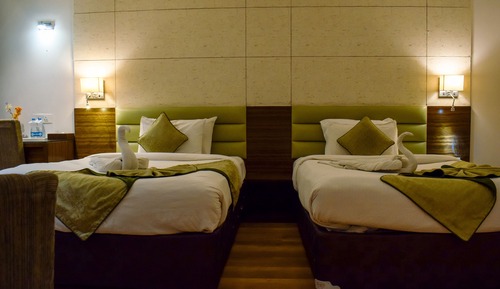 Habitación familiar, varias camas