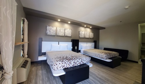 Habitación estándar, 2 camas de matrimonio, no fumadores