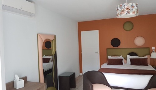 Estudio estándar, baño privado, vistas al jardín