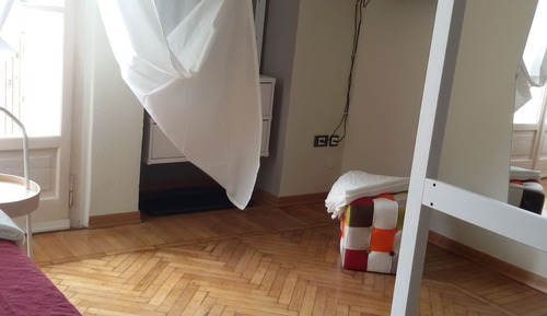 Habitación familiar, 1 habitación, baño compartido