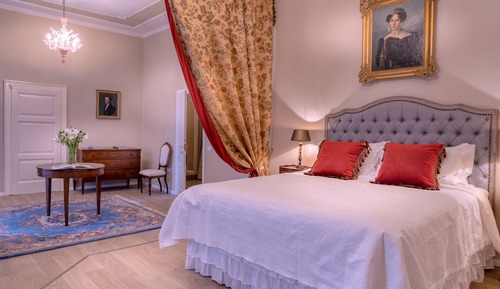 Suite estudio Deluxe, 1 cama de matrimonio grande, balcón, vistas al jardín