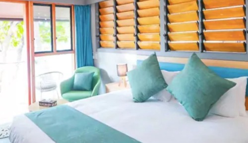 Habitación Deluxe doble (Beachfront Bure)