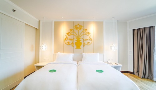 Habitación Deluxe con 2 camas individuales, vistas al río