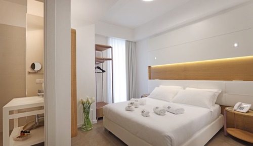Habitación económica doble, balcón