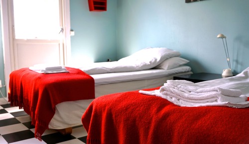 Habitación económica, baño compartido