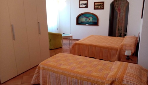 Habitación cuádruple, vistas al jardín