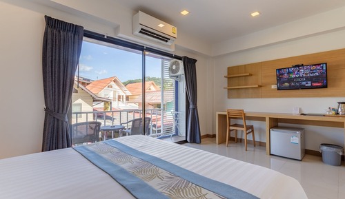 Habitación estándar doble, balcón