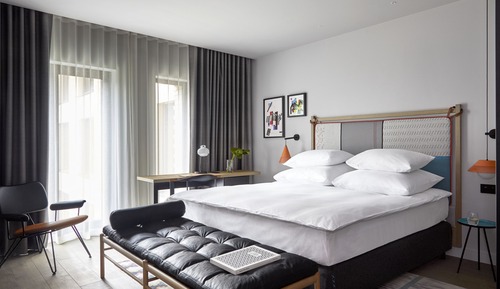 Habitación Deluxe doble, 1 cama de matrimonio grande, baño privado