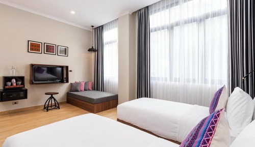 Habitación Deluxe con 1 cama doble o 2 individuales (Cozy)