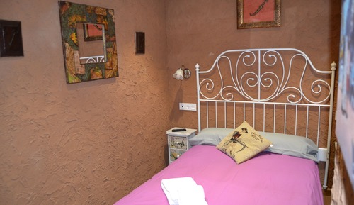 Habitación individual, vistas a la montaña