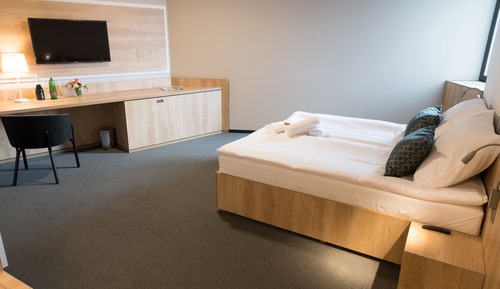 Habitación estándar con 1 cama doble o 2 individuales