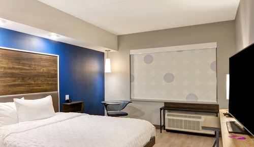 Habitación, 1 cama de matrimonio grande, accesible para personas con discapacidad, bañera