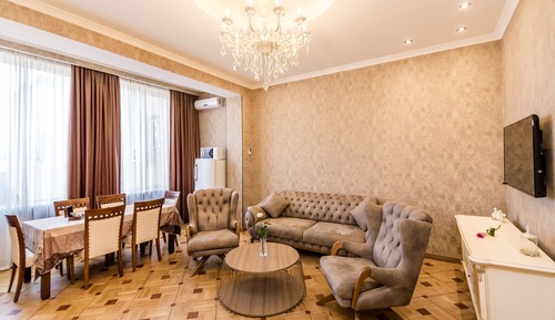 Apartamento estándar, 3 habitaciones, balcón, vistas a la ciudad