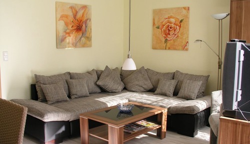 Apartamento, baño privado, vistas al jardín (mit Terrasse )