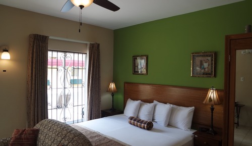 Estudio Premium, 1 cama de matrimonio grande, cocina básica, vistas a la piscina