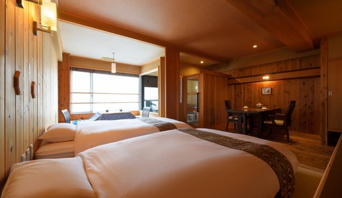 Habitación tradicional, no fumadores (Japanese Style Twin Hot Spring 317)