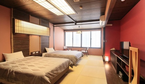 Habitación con 2 camas individuales (JPN Modern, Toilet & Massage chair)