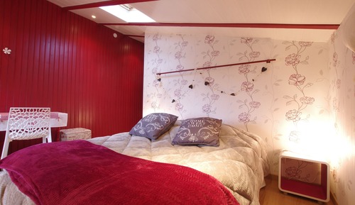 Habitación doble, baño privado