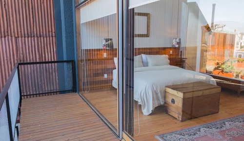 Habitación de diseño con 1 cama doble o 2 individuales