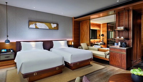 Habitación superior, 2 camas individuales (Garnet)