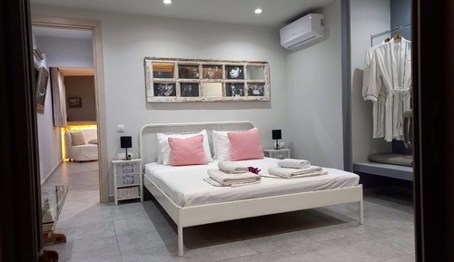 Habitación doble, 1 cama de matrimonio grande, vistas al mar