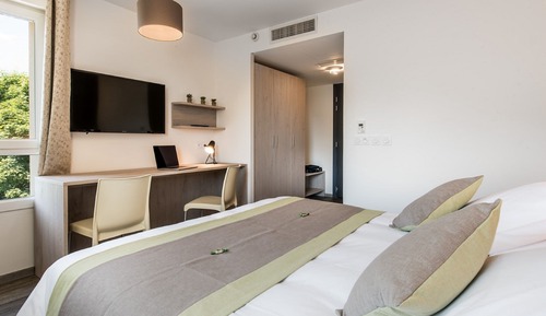 Habitación con 1 cama doble o 2 individuales