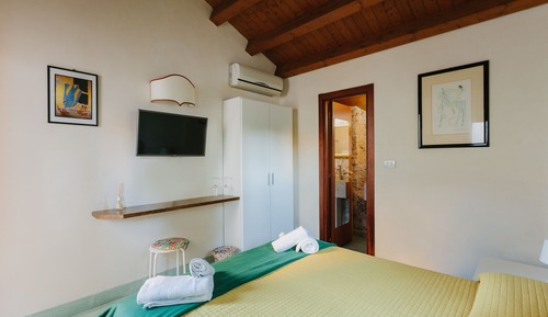 Habitación romántica doble, baño privado