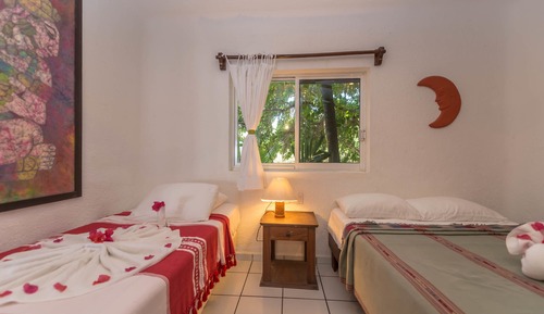 Apartamento, 2 habitaciones, frente a la playa