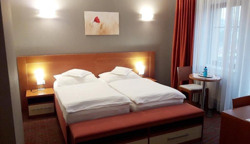 Habitación con 1 cama doble o 2 individuales