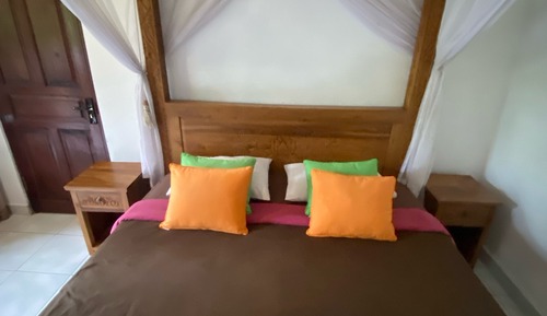 Habitación estándar doble, 1 cama de matrimonio grande, vistas al jardín, en la zona del jardín