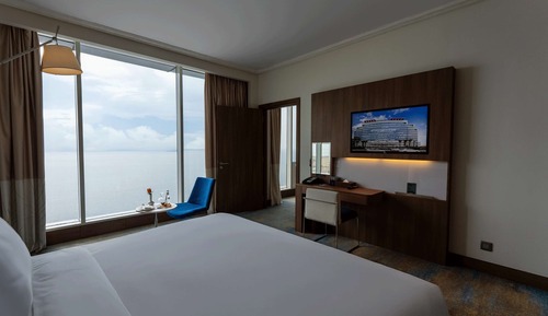 Suite superior, 1 cama doble con sofá cama, vistas al mar