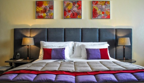 Habitación doble superior, 1 cama de matrimonio, accesible para personas con discapacidad