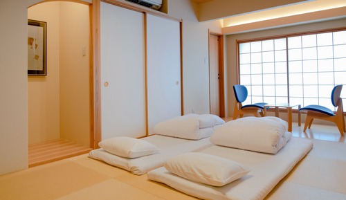 Habitación tradicional, no fumadores (Japanese Style, for 4, Main Bldg)