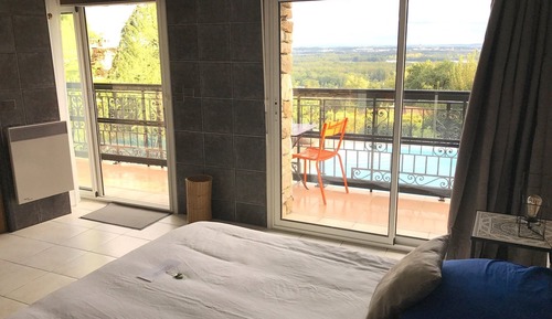 Habitación doble, balcón (Palmiers)