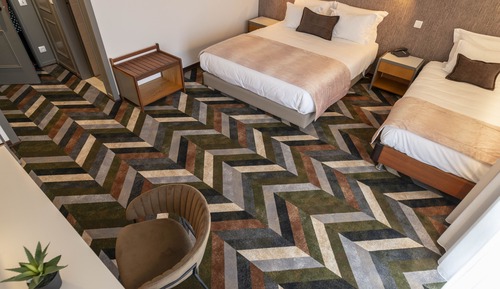 Habitación triple, balcón