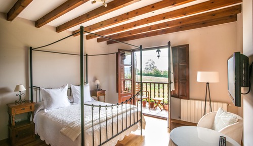 Habitación con 1 cama doble o 2 individuales