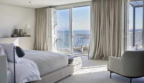 Ático de lujo, 2 habitaciones, vistas al mar