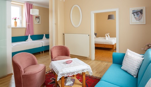 Suite Deluxe, no fumadores, en la zona del patio