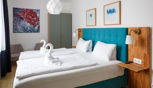 Habitación estándar doble, 1 cama de matrimonio grande, no fumadores