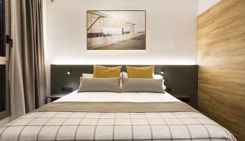 Habitación con 1 cama doble o 2 individuales