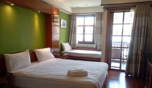 Chalet Deluxe, vistas parciales al mar