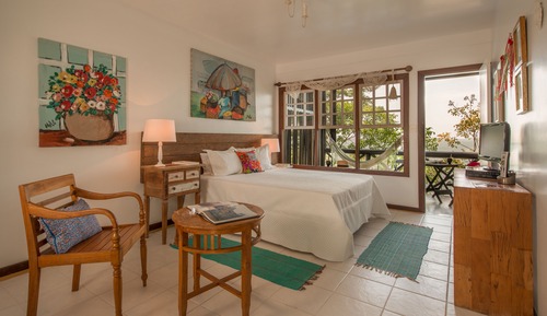 Bungalow, vistas al mar
