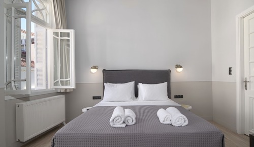 Suite ejecutiva, balcón