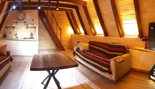 Bungalow Deluxe, varias camas, accesible para personas con discapacidad, vistas a la montaña