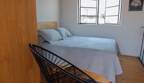 Loft de diseño, balcón