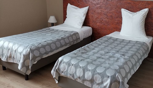 Habitación básica con 2 camas individuales