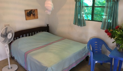 Habitación básica doble, 1 cama doble, vistas al jardín