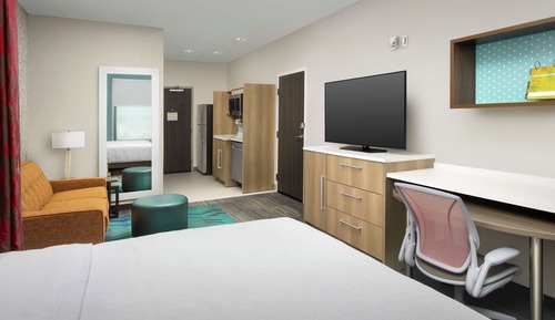 Estudio, 1 cama de matrimonio grande, accesible para personas con discapacidad (Hearing)