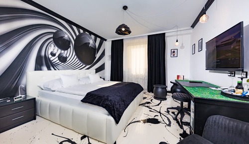 Habitación estándar doble, 1 cama de matrimonio grande